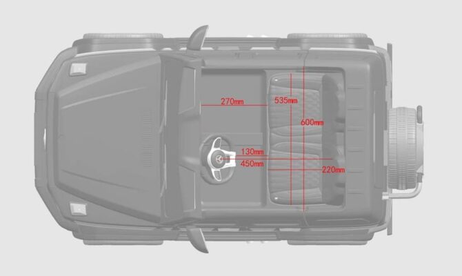 4×4 électrique 24V Mercedes G63 AMG – Image 24