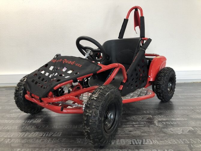 Kart électrique enfant – Cross – Buggy 48V 1000W – Rouge