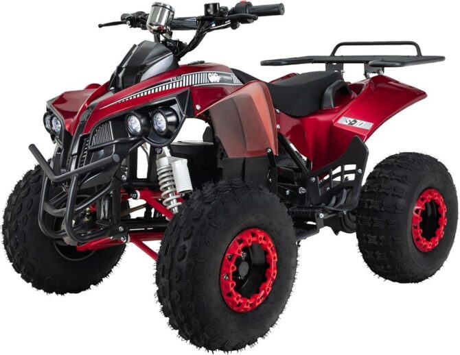 48 volts MONSTER WARRIOR 8′ XL SPRINTER 1000 watts 80 amperes quad electrique enfant ado S-10